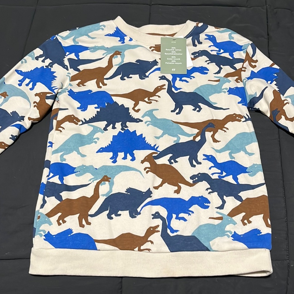 Long sleeve sweatshirt with Dinosaur print